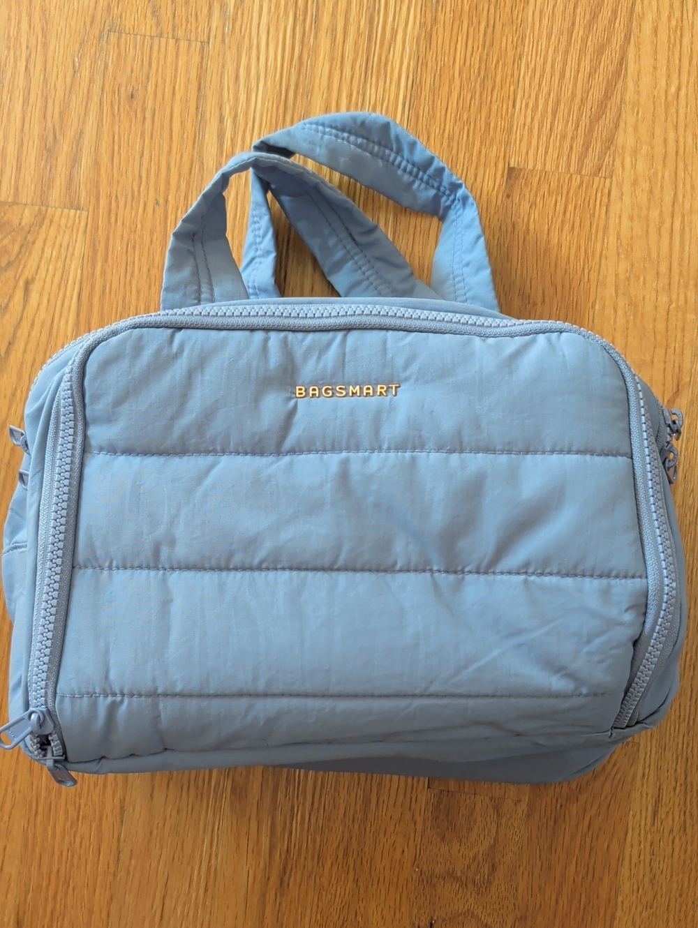 Quilted Lavender Toiletry Bag
